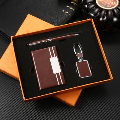 China Agriculture 3 IN 1 Promotional Custom Luxury Business Office Gift Set for sale