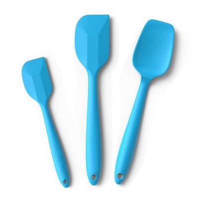 China Sustainable Practical Durable Favorable Price Modern Silicone Spatula Set For Kitchen for sale