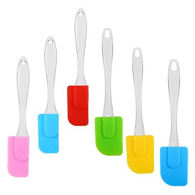 China Silicone Disposable Spatulas Heat Resistant Non-Stick Scrapers for Home Kitchen Cooking for sale