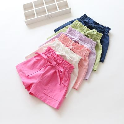 China Anti-pilling Lace Baby Shorts Girls Summer 2021 Kids Shorts Kids Abbreviations for sale