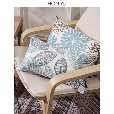 China New Life Series 12 x 20 Inch 100% Cotton Anti Dust Mite Printing Decorative Tile Case Cushion Cover for sale