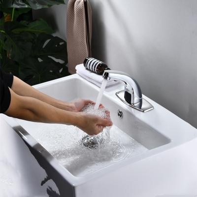 China Sense Faucets Smart Tap Sensor Faucet Water Saving Healthy High Quality Automatic Sensor Faucet Water Saving for sale