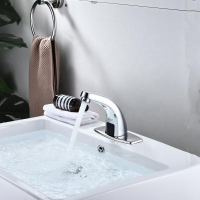 China Sense Faucets Sensor Faucet Water Saving Healthy High Quality Automatic Kitchen Sensor Faucets for sale