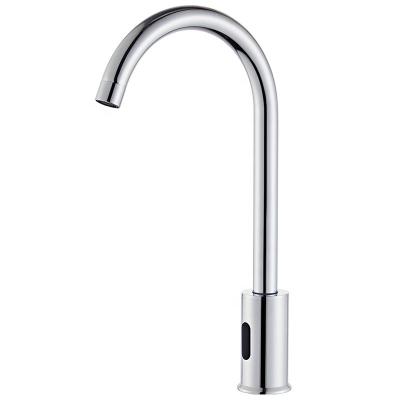 Κίνα Commercial Brass Faucet Sense Faucets Household Hot And Cold Water Spring Kitchen Sensor Faucet Sensor Bathroom Chrome Faucet προς πώληση