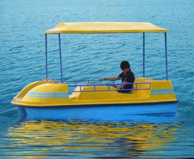 China Fiberglass Pedal Boat Factory For Sale 4 Person Boat M-013 for sale