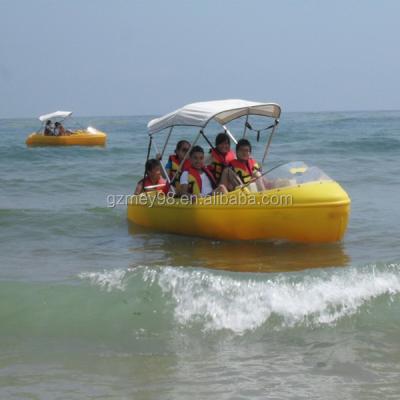 China Electric Water Boat/Water Pedal Boat Good Quality PVC Plastic Pedal Boat (M-017) for sale