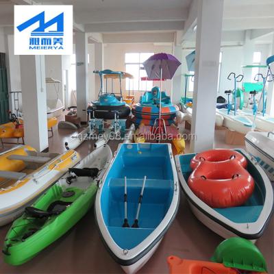 China Fishing Boat on the Sea Factory Price Outlet Fiberglass Handle Paddle Rowing Boat 3.7m Fishing Boat (M-007) for sale