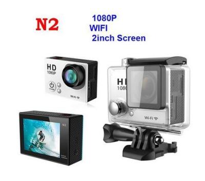 China New Arrival N2 2 inch Sports Cam Full HD 1080P Action camera with Wifi remote control for sale