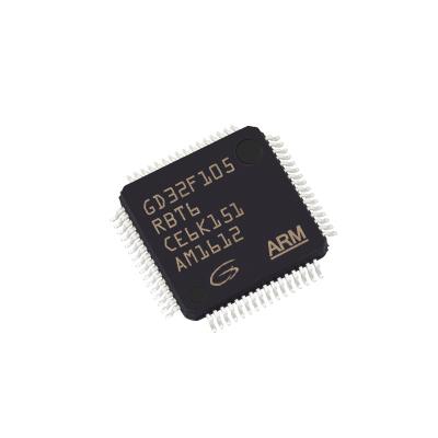 China GD32F105RBT6 LQFP64 SMD Cortex-M3 128KB Microcontroller Microcontroller Chip Standard Flash Arduino for sale