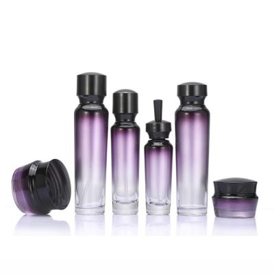 China Luxury Wholesale Acrylic Cosmetic Pump Bottle Spray Bottle Jar And Lotion Pump Bottle for sale