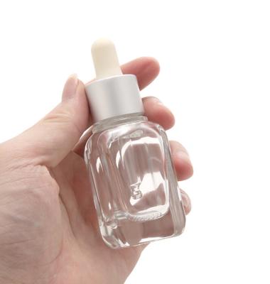 China Personal Care 10ml 15ml 50ml 100ml Clear Dropper Essential Oil Glass Bottle for sale