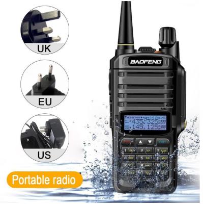 China Long Talk Distance Baofeng UV-9R Plus 8Watts Walkie Talkie Bf-uv9r Plus Waterproof Ip67 Uhf/VHF Dual Band Radio 8W for sale