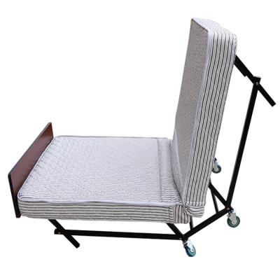 China Modern Portable Folding Metal Frame Guest Bed Foshan Xin Yu Foldable Bed for sale