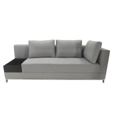 China Modern Home Modern Couch Living Room Furniture Cheap Fabric Reclining Reclining Sofa With Cushion for sale