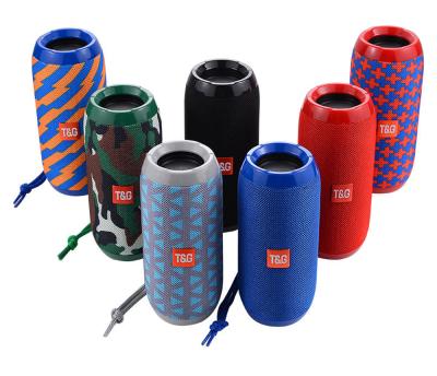 China Wireless Waterproof Portable Speaker Wireless Outdoor Speaker With Hand Rope TG117 for sale