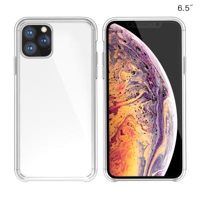 China Shockproof For iPhone 11 Case HD Clear Shock Absorption Anti-scratch Edge PC TPU Back Cover Case For iPhone XI for sale