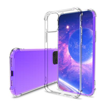 China Shockproof For iPhone 11 Pro/Pro Max Case HD Clear Anti-scratch Shock TPU Back Cover Case For iPhone 11 for sale