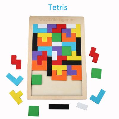 China Toy Wooden Cognitive Cards Cardboard English Wooden Puzzle Study New Baby Educational Educational Toys for sale