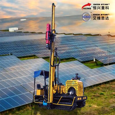 China Water Wheeled Used Pile Drilling Driver Can Screwing Pilling Pulling Pile For Solar Project for sale