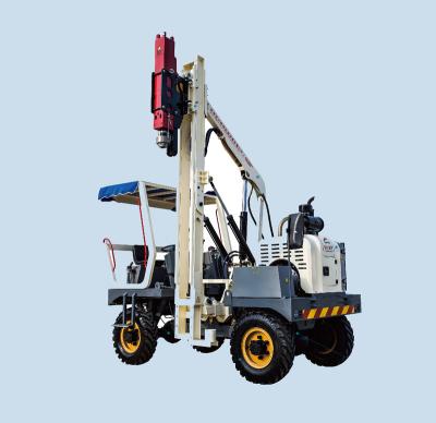 China New Design Truss Drilling Piling Small Hydraulic Driver Can Screwing Pilling Pulling Pile for sale