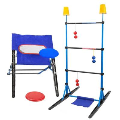 China 3-IN-1 Throwing Game Easy Set-Ladder Outdoor Ball Game, Discus Throwing Game, Target Throwing Game for sale