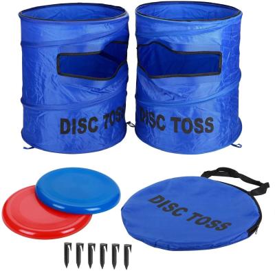 China Commercial Flying Discus Throw Dunking Yard Discus Throw Game Set Folding Set for sale