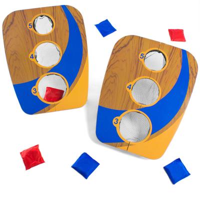 China event & Party supplies custom wooden bean bag toss game, cornhole boards, folding cornhole game for sale