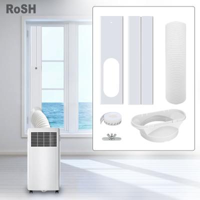 China 2PCS 16.93INCH Durable Customizable Adjustable Window Sealing Plate Portable Air Conditioner Window Duct Kit for sale