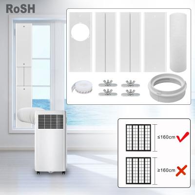 China Durable Portable Seal Kit Adjustable Window Seal Kit 4PCS AC Window Duct Kit 16.93INCH Air Conditioner Window Seal for sale