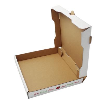 China China Biodegradable Bulk Customized For You Cheap Rectangular Corrugated Cardboard Pizza Boxes for sale