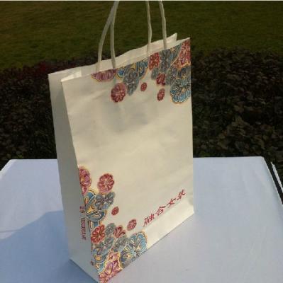 China Custom Recyclable Luxury Glossy Art Paper Bag Logo in Canton Paper Bag for sale