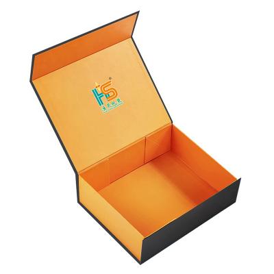 China OEM Logo Collapsible Hat Rigid Shoe Handmade Custom Folding Gift Box With Magnetic Closure for sale