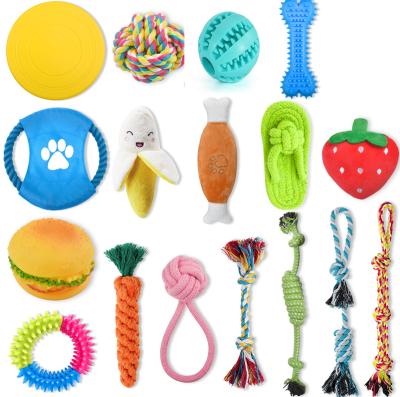 China Viable Factory Supplies Cotton Rope Pet Practical Toys Dog Toys Plush Dog Toys Chew for sale