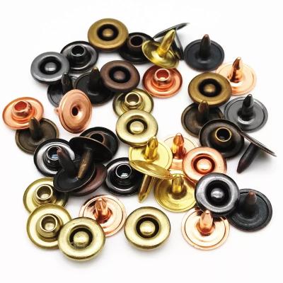 China Professional Styles Customized Various Logo Nipple Rivets Nickel Free For Jeans for sale