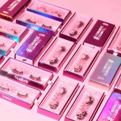 China Wholesale high quality natural private label seller 3d mink eyelash with custom lashes box for sale