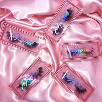 China Natural Create My Own Brand 3D Mink Lashes Private Label Cheap Price False Eyelashes for sale