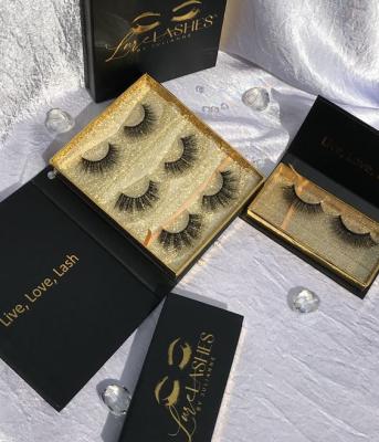 China Natural Lash Book Empty Eyelash Box Mink Private Label Eyelashes With Custom Packaging for sale