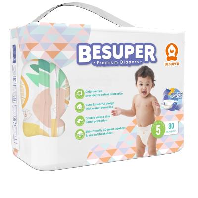 China Hot sale colorful baby diaper manufacturer for sale