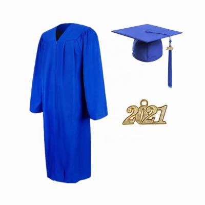 China School Royal Hat with 2021 Year Charm and Dresses for Graduation for sale