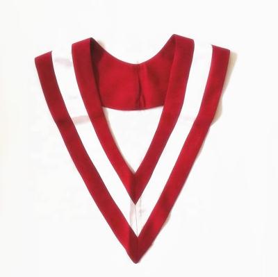 China School Customized Matte Graduation V Stoles for sale