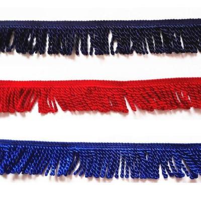 China Decorative braid upholstery fringe, furniture fringe for pillow, drapery, flag tassel fringe for sale