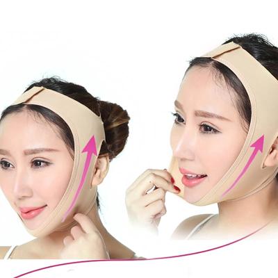 China Eco-friendly V Facelift Beauty Chin Neck Slimming Thin Belt Cheek Tie Slimming Bandage Z0458 for sale