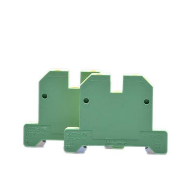 China Combination Type Connection UTL DIN Ground Terminal Rail Mounting Terminal Block for sale