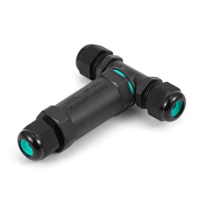 China Electrical Outdoor Waterproof Power T Shape Connector Quickly Connecting for sale