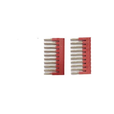 China Din Rail Spring Type TB Insert Pull Down Component Jumper For Din Rail Spring Type TB for sale