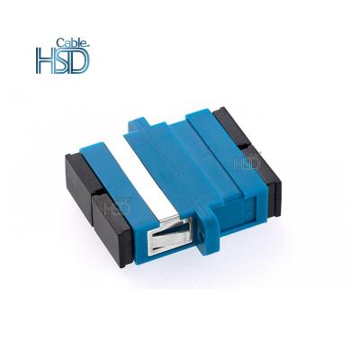 China Supplier Professional Fiber Optic Coupler Adapter SC PC Fiber Optic Connector HS-ASC for sale