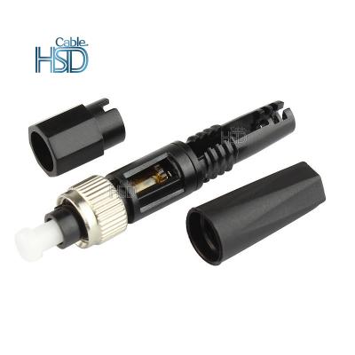 China FTTH FTTH FC UPC APC New Field Assembly New Pipe Connector Single Mode SM Fiber Optic Fast Connector for sale