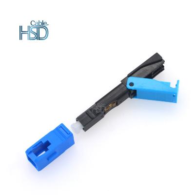 China New FTTH FTTH Field Assembly Pipe Sc RPA UPC Single Mode SM Fiber Optic Fast Connector FAC Connector FAC Fast Connector for sale