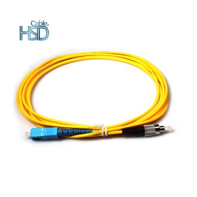 China LSZH SM MM SX Duplex DX Simplex SC 3M SC-UPC FC/UPC/APC-SC/UPC Fiber Optic Patch Cord for sale