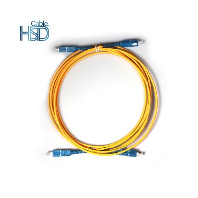 China LSZH SC-SC G652D G657A1 G657A2 G655 Fiber Patch Cords Simplex SM SX DX Duplex for sale